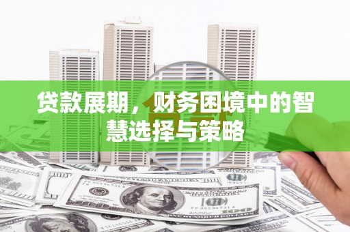 阿拉善左旗贷款展期，财务困境中的智慧选择与策略