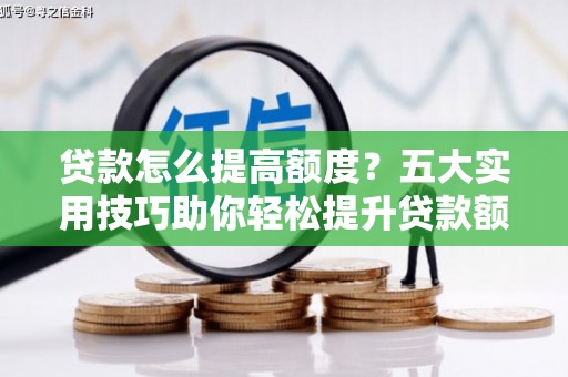 阿拉善左旗贷款怎么提高额度？五大实用技巧助你轻松提升贷款额度
