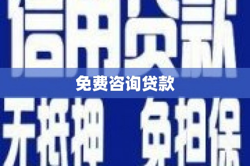 阿拉善左旗免费咨询贷款