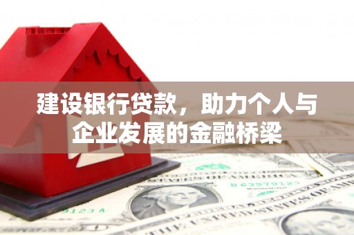 阿拉善左旗建设银行贷款，助力个人与企业发展的金融桥梁