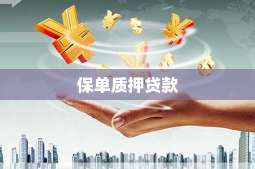 阿拉善左旗保单质押贷款
