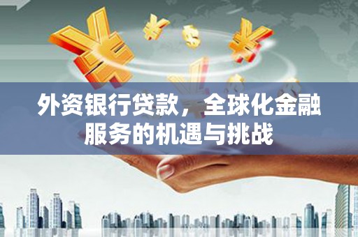阿拉善左旗外资银行贷款，全球化金融服务的机遇与挑战