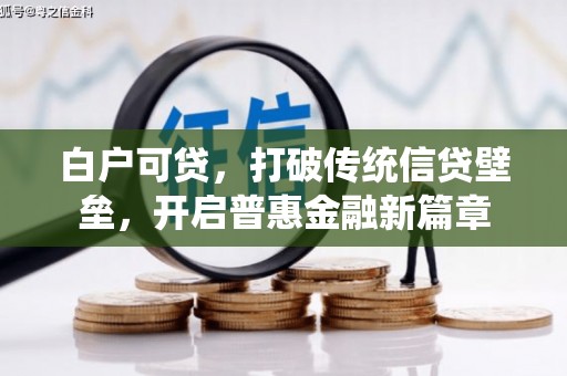 阿拉善左旗白户可贷，打破传统信贷壁垒，开启普惠金融新篇章