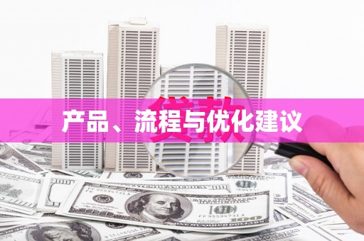 阿拉善左旗产品、流程与优化建议