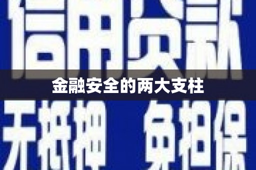 阿拉善左旗金融安全的两大支柱
