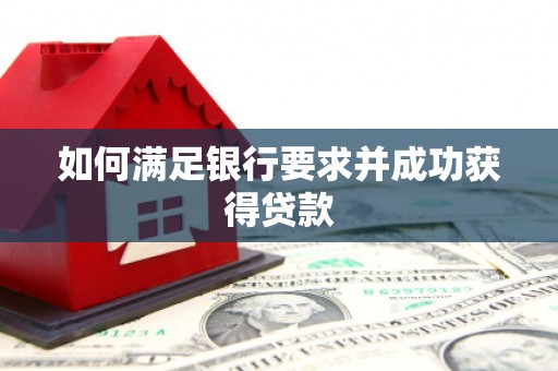 阿拉善左旗如何满足银行要求并成功获得贷款