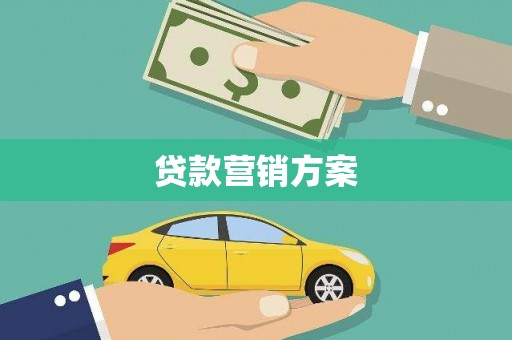 阿拉善左旗贷款营销方案